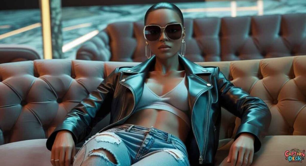 Unbothered and Iconic A Masterclass Sissy Captions GIF