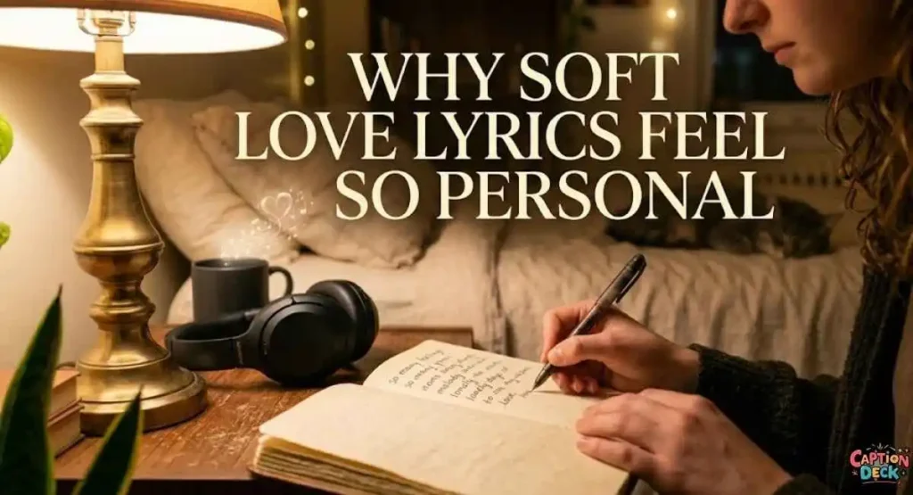 Why the Lyrics of Soft Love Feel So Personal and Heart-Touching
