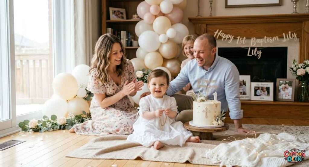 Christening Instagram Caption for Baby Shower and Baptism