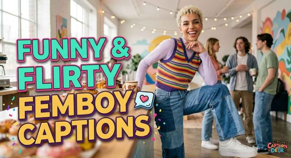 Funny & Flirty Femboy Captions