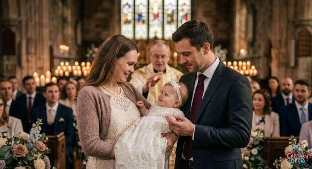 Godparents’ Special Christening Instagram Caption
