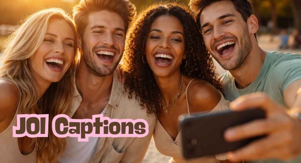 490+ JOI Captions That Spark Connection & Chemistry