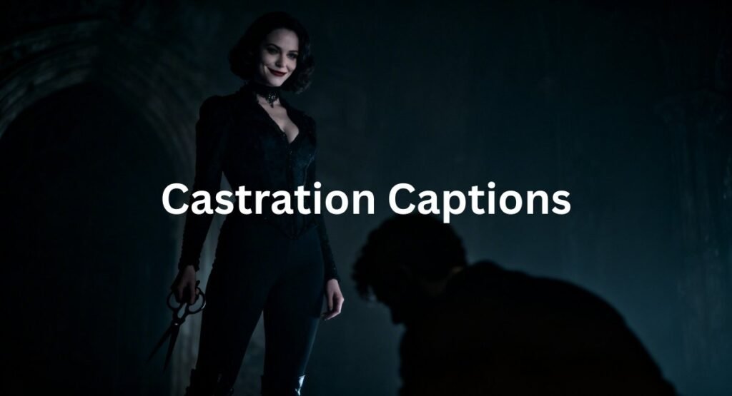 250+ Castration Captions Dark Bold Thought Provoking Lines