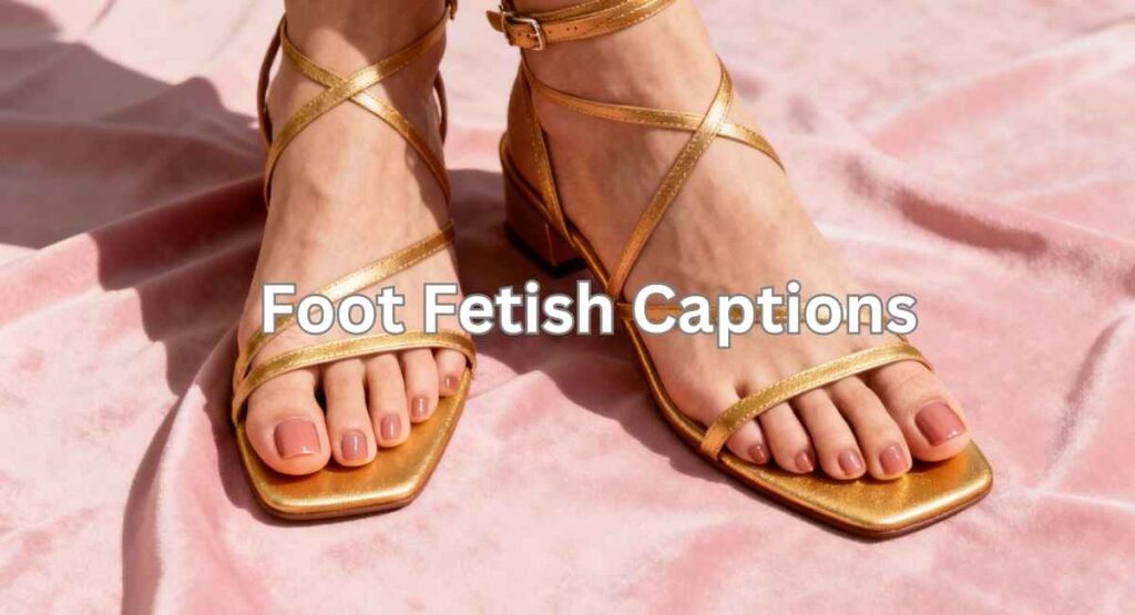 586+ Foot Fetish Captions for Instagram