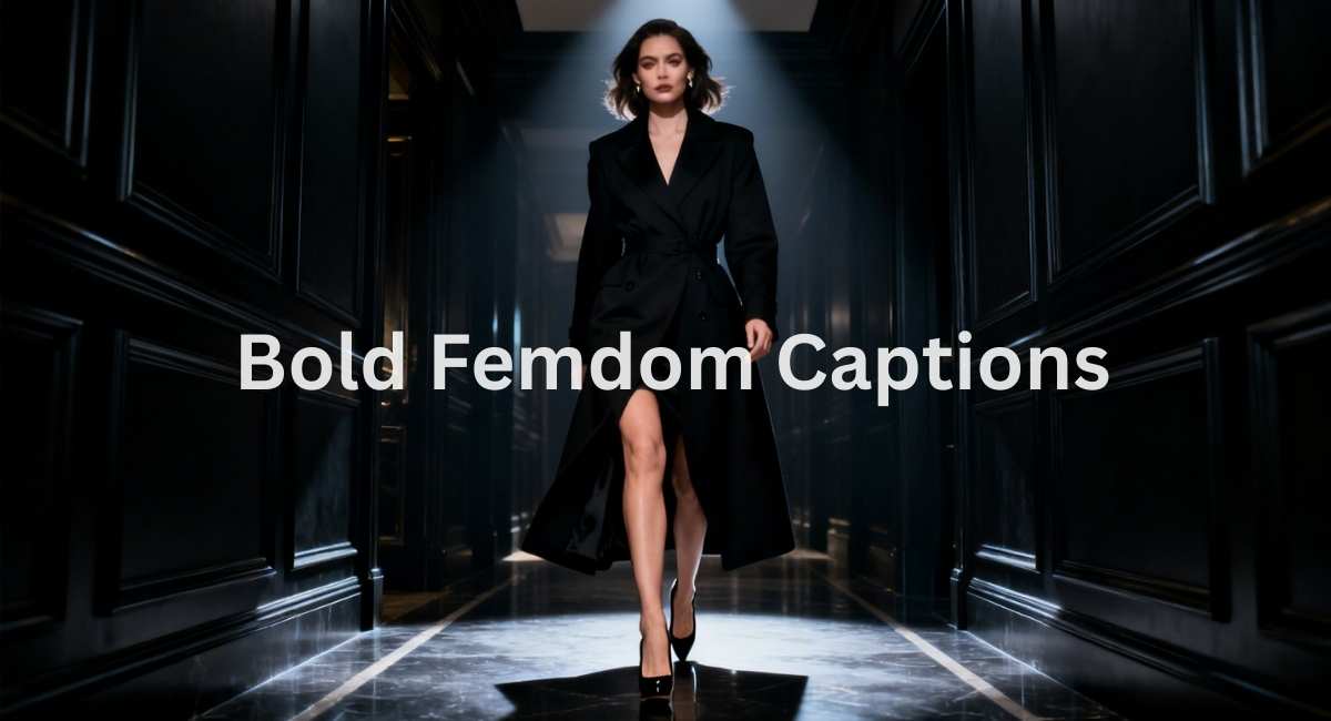 Bold Femdom Captions for Instagram That Command Attention