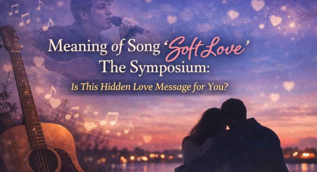 Meaning of Song Soft Love The Symposium: Is This Hidden Love Message for You?