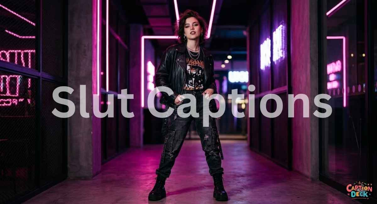895+ Best Slut Captions for Bold & Confident Vibes (2026)